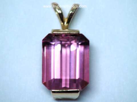 Pink Tourmaline Gemstone Jewelry