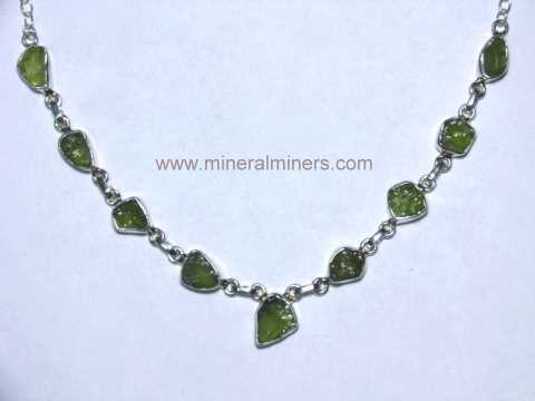Green Tourmaline Necklaces
