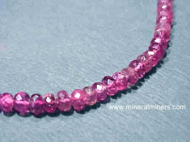Rubellite Tourmaline Necklaces