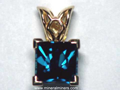 indicolite Pendants