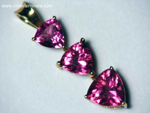 Rubellite Tourmaline Pendant