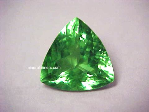 Merelani Mint Green Garnet Gemstones (Tsavorite Garnet Gemstones)