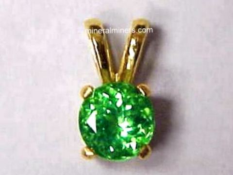 Merelani Mint Green Garnet Jewelry