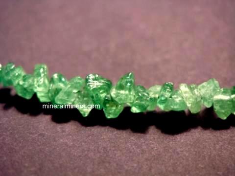 Merelani Mint Green Garnet Necklace