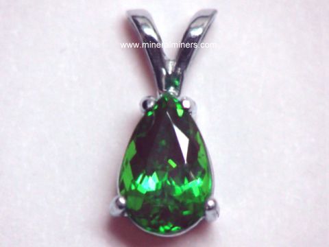 Tsavorite Green Garnet Jewelry