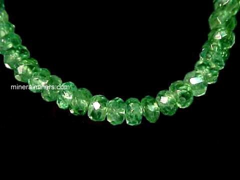 Tsavorite Green Garnet Necklace