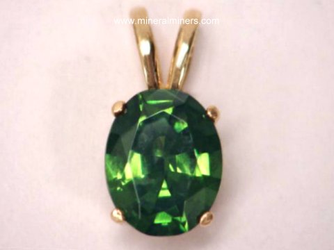 Zircon Jewelry: Green Zircon Jewelry