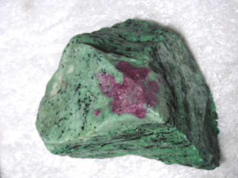Ruby in Zoisite Mineral Specimen